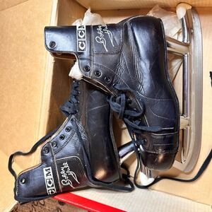 Vtg CCM Bobby Hull Pro OK'd Hockey Skates 7 Original‎ Box 10¼ Blades